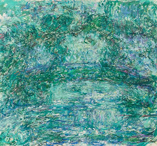 Claude Monet, Le pont japonais (Japanese Bridge), 1918–1924